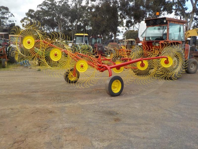 6 WHEEL HAY RAKE JHMD5267996 JUST HEAVY EQUIPMENT